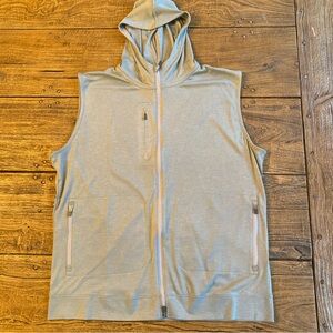 Peter Millar Hoodie Light Green Vest